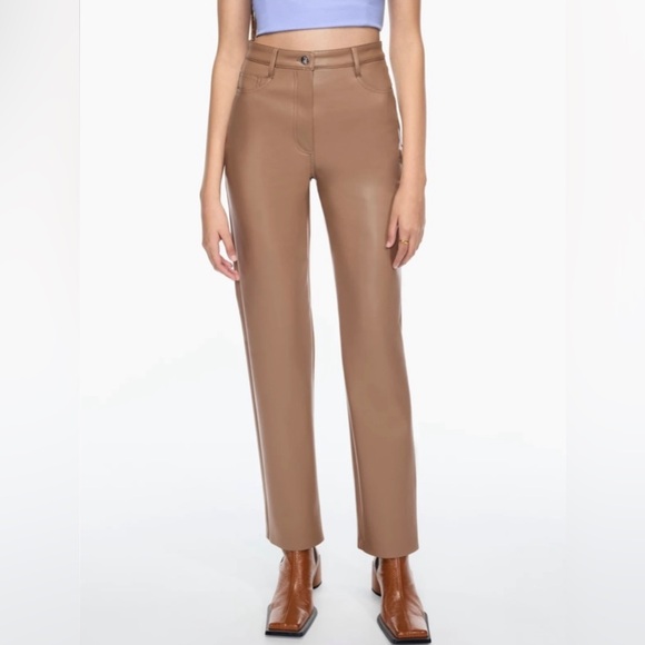 Aritzia Pants - ARITZIA Wilfred Melina Faux Leather Pants